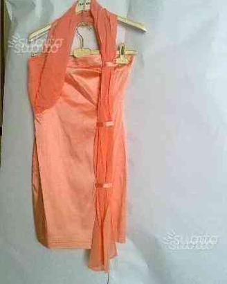 Vestito per cerimonia  salmone