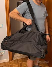 Trolley morbido nero FILA