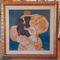 "Madonna con  bambino"  di Salvatore Fiume