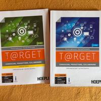 Coppia libri Informatica T@RGET Hoepli