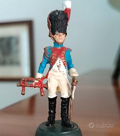 SOLDATINO TROMBETTIERE GUARDIA IMPERIALE NAPOLEONE