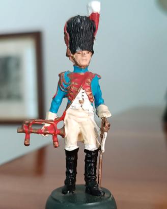 SOLDATINO TROMBETTIERE GUARDIA IMPERIALE NAPOLEONE