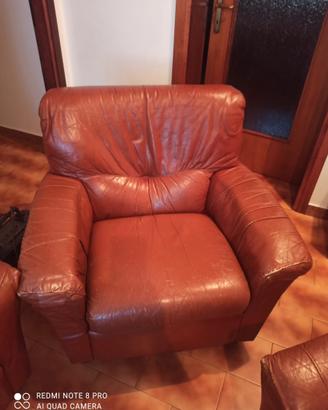Set divano e due poltrone