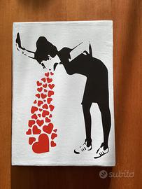Quadro “Lovesick” di Banksy