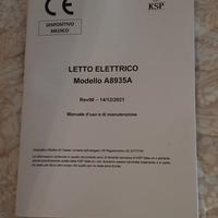 Letto elettrico per disabile