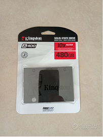 ssd 480gb Kingston mai usato sigillato mai aperto
