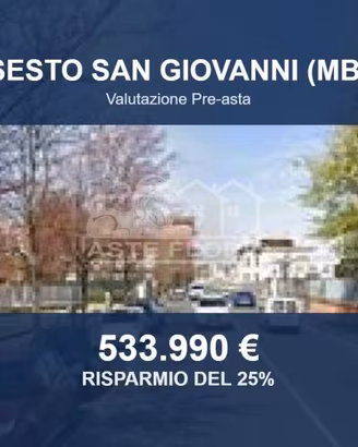 Immobile in asta di 1090 m² a Sesto San Giovanni