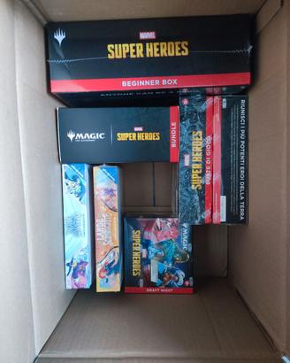 Magic Marvel Heroes Box, Boosters, Kit, Bundle ecc