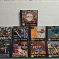Lotto Blocco di 9 giochi per Sony PlayStation 1 Ps