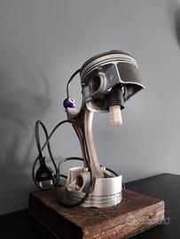 Lampada artigianale da tavolo o comodino unico