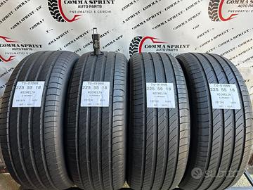4 PNEUMATICI 225/55 R18 MICHELIN ESTIVE 75%
