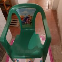 Tavolo gioco e sedie