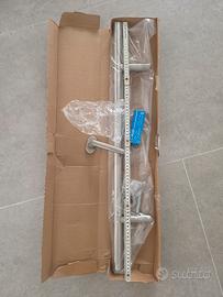 Maniglione portoncino 80 cm + maniglia + serratura