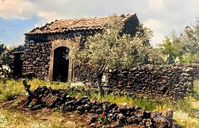 Terreno agricolo con casetta rurale a Ragalna (CT)