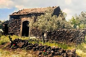 Terreno agricolo con casetta rurale a Ragalna (CT)