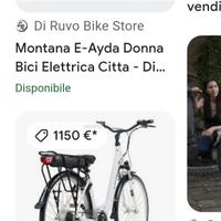 Bici elettrica / E-Bike — condizioni nuove