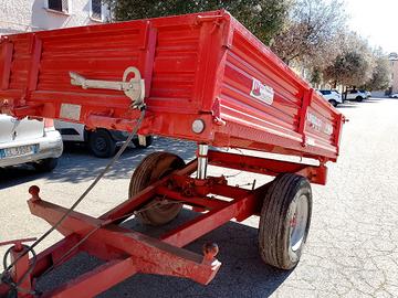 carrello traino trattore