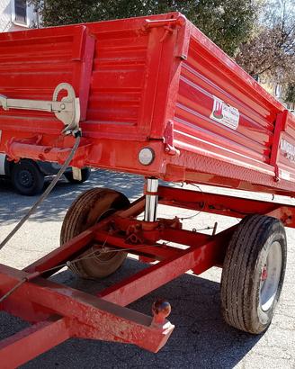 carrello traino trattore