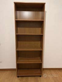 LIBRERIA / SCAFFALE IN LEGNO – 200 × 74 × 33 CM
