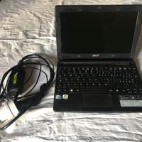 Pc portatile Acer Aspire one 10"