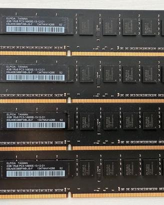 Kit Elpida 4x4GB DDR3-1866 ECC UDIMM Apple Mac Pro