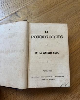 Libro antico in francese