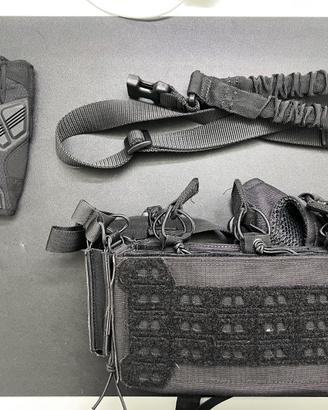 Kit CQB Air Soft Nero