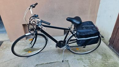 Bicicletta uomo BMB in alluminio con borsoni