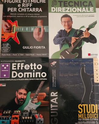 COLLEZIONE 25 LIBRI TEORIA MUSICA CHITARRA