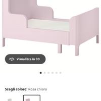 letto allungabile IKEA busunge