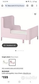 letto allungabile IKEA busunge