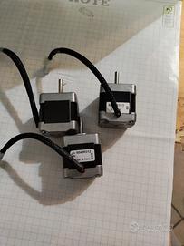 kit motori stepper passo passo 