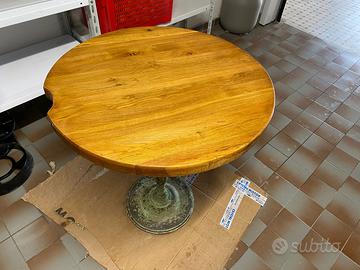 Tavole circolari rovere massello stagionate