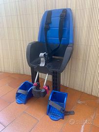 Sedile bici bimbo e caschetto