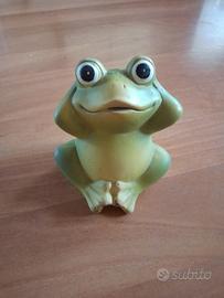rana in ceramica 