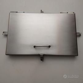 coperchio con telaio inox 