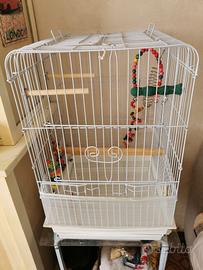 Gabbia per pappagalli/canarini