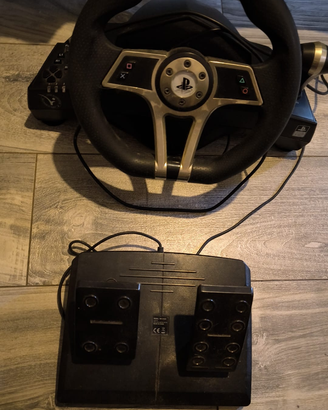 Pedaliera + Volante per PS3, PS4 e PC