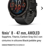 Garmin Fenix 8 Amoled Sapphire 47mm