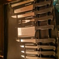 coltelli nuovo acciaio 18/10 confezione completa  