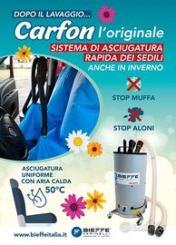 Carfon asciuga sedili della bieffe