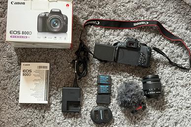 Canon EOS 800d Fotocamera 18-55