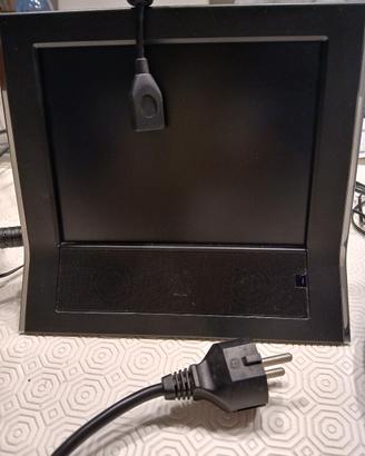 cornice digitale con telecomando e cavo USB 