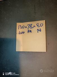 scrivania in noce, fine 800