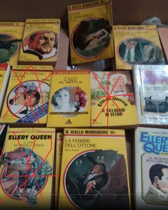LIBRI GIALLI MONDADORI PERRY MASON, ELLERY QUEEN