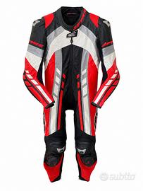 TUTA MOTO IN PELLE SPYKE TG 52