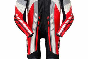 TUTA MOTO IN PELLE SPYKE TG 52