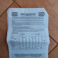 Antenna  Direttiva 9 Elementi 144-146 Mhz