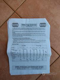 Antenna  Direttiva 9 Elementi 144-146 Mhz