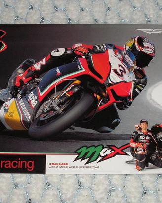 FLYER aprilia racing world superbike MAX BIAGGI